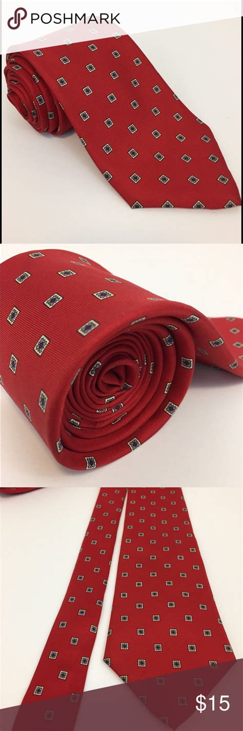 red dior tie